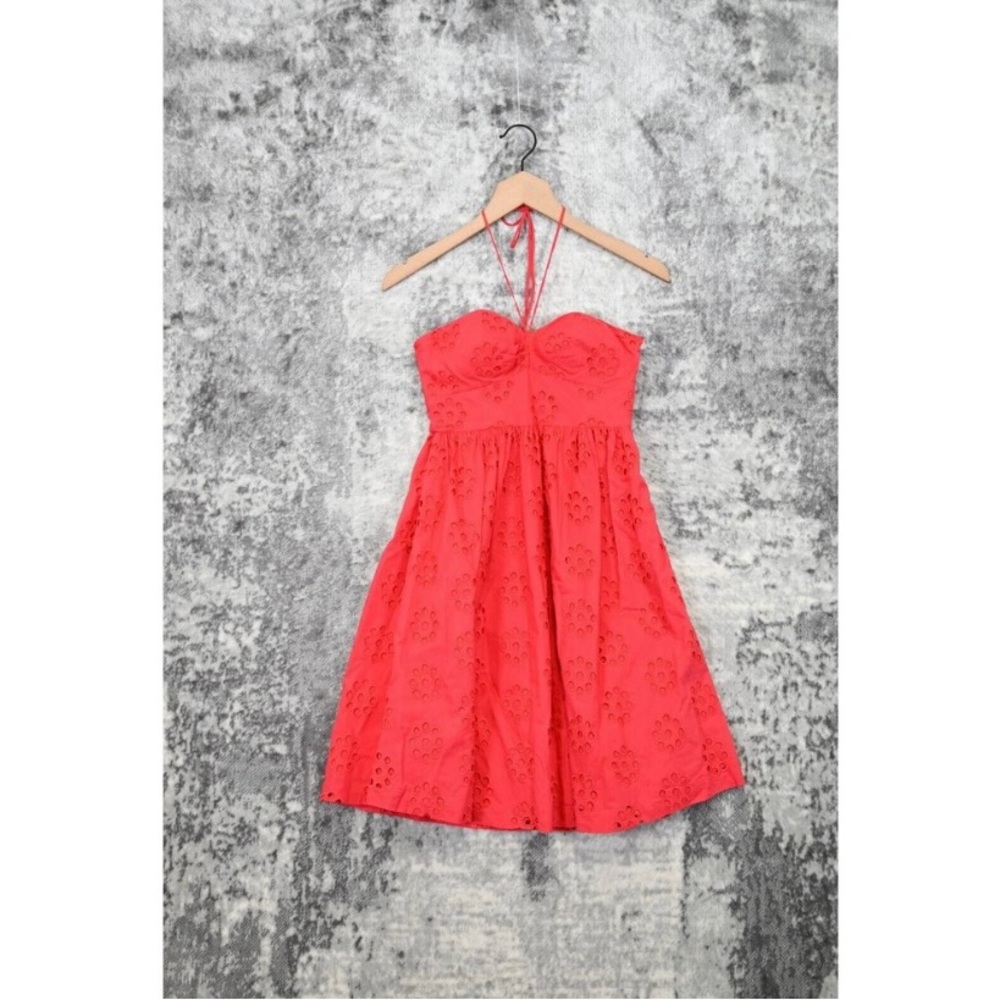 Tibi mini red dress